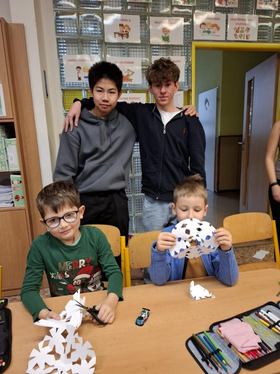 Vánoční den dětí z 1.A