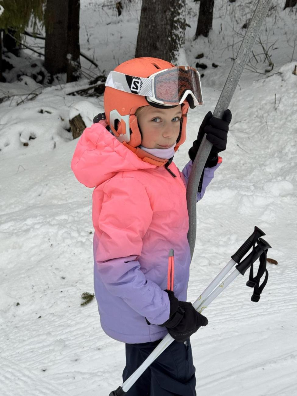 Den plný lyžování