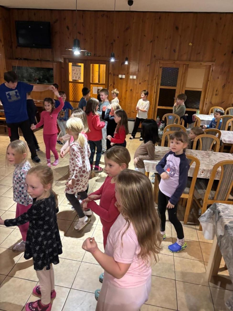 Den plný lyžování