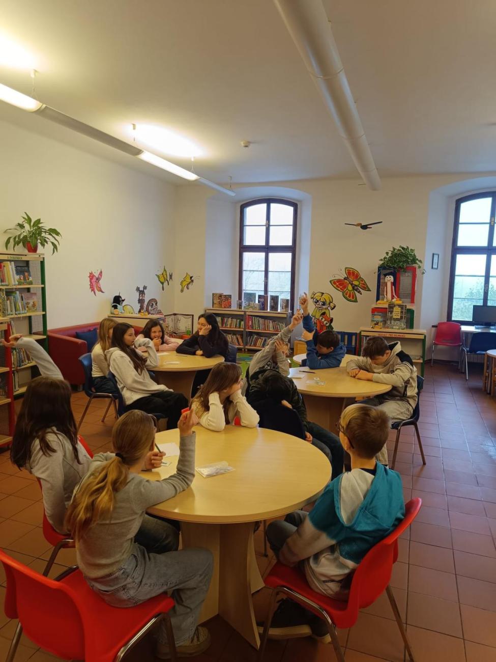 Návštěva knihovny  6.C