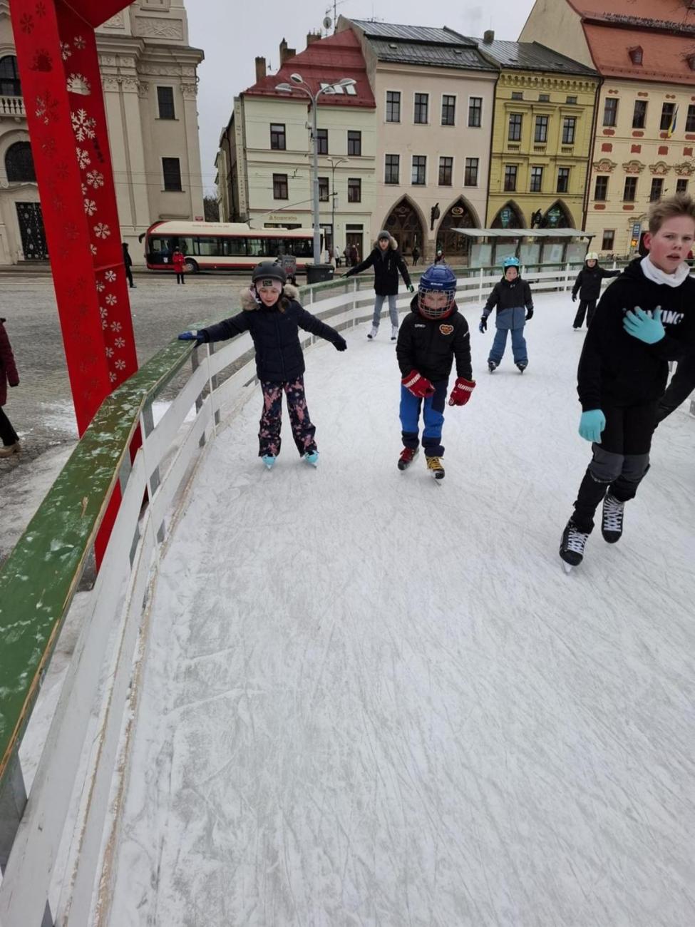Konec bruslařské sezóny 2.B