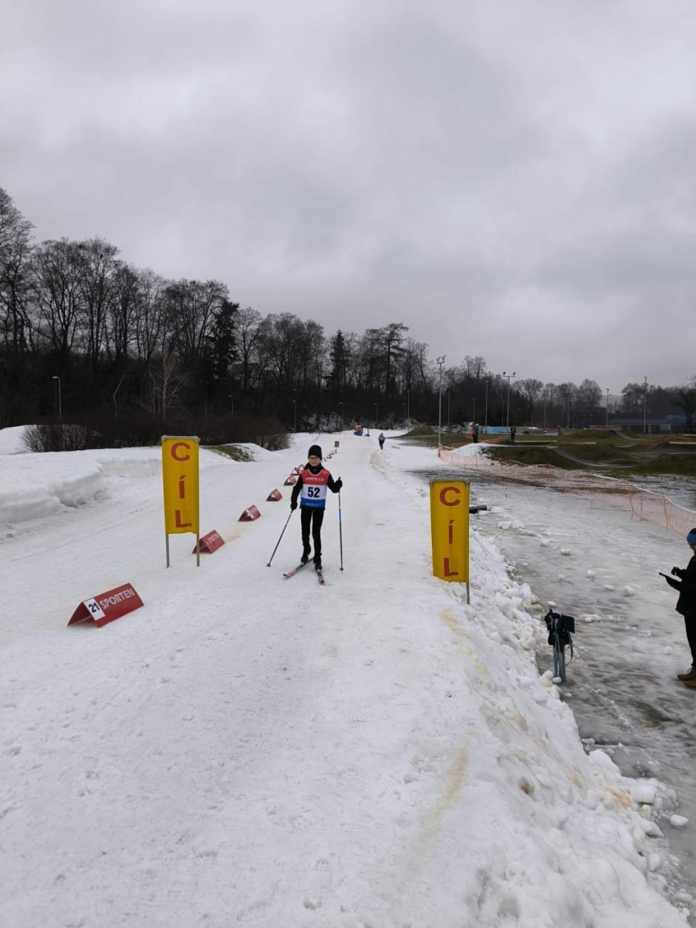 Mistrovství štafet základních škol Jihlavska v běžeckém lyžování