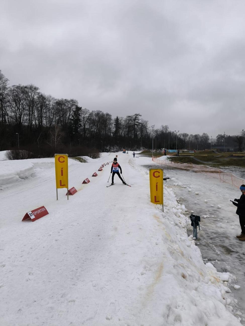 Mistrovství štafet základních škol Jihlavska v běžeckém lyžování