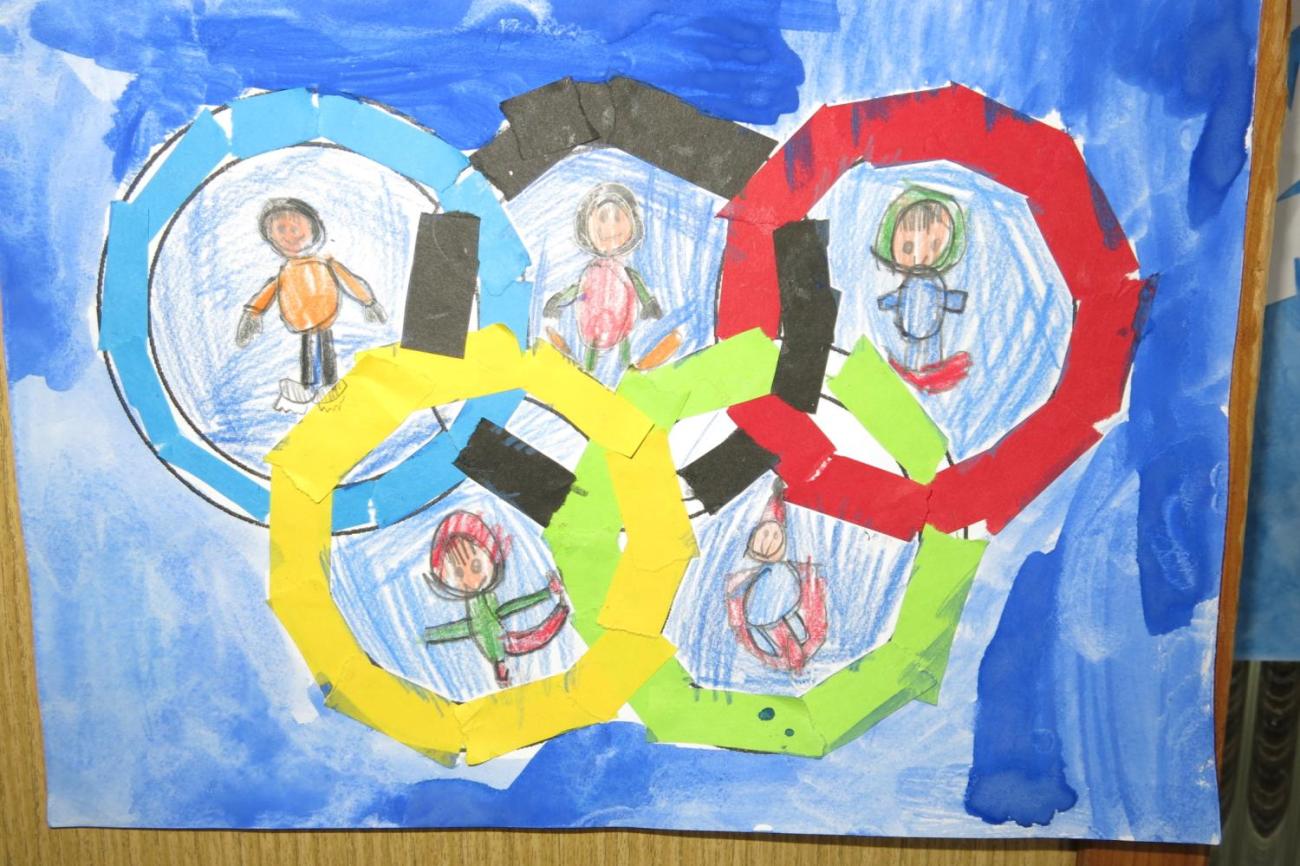 Žáci 2.B fandí zimní olympiádě 2026