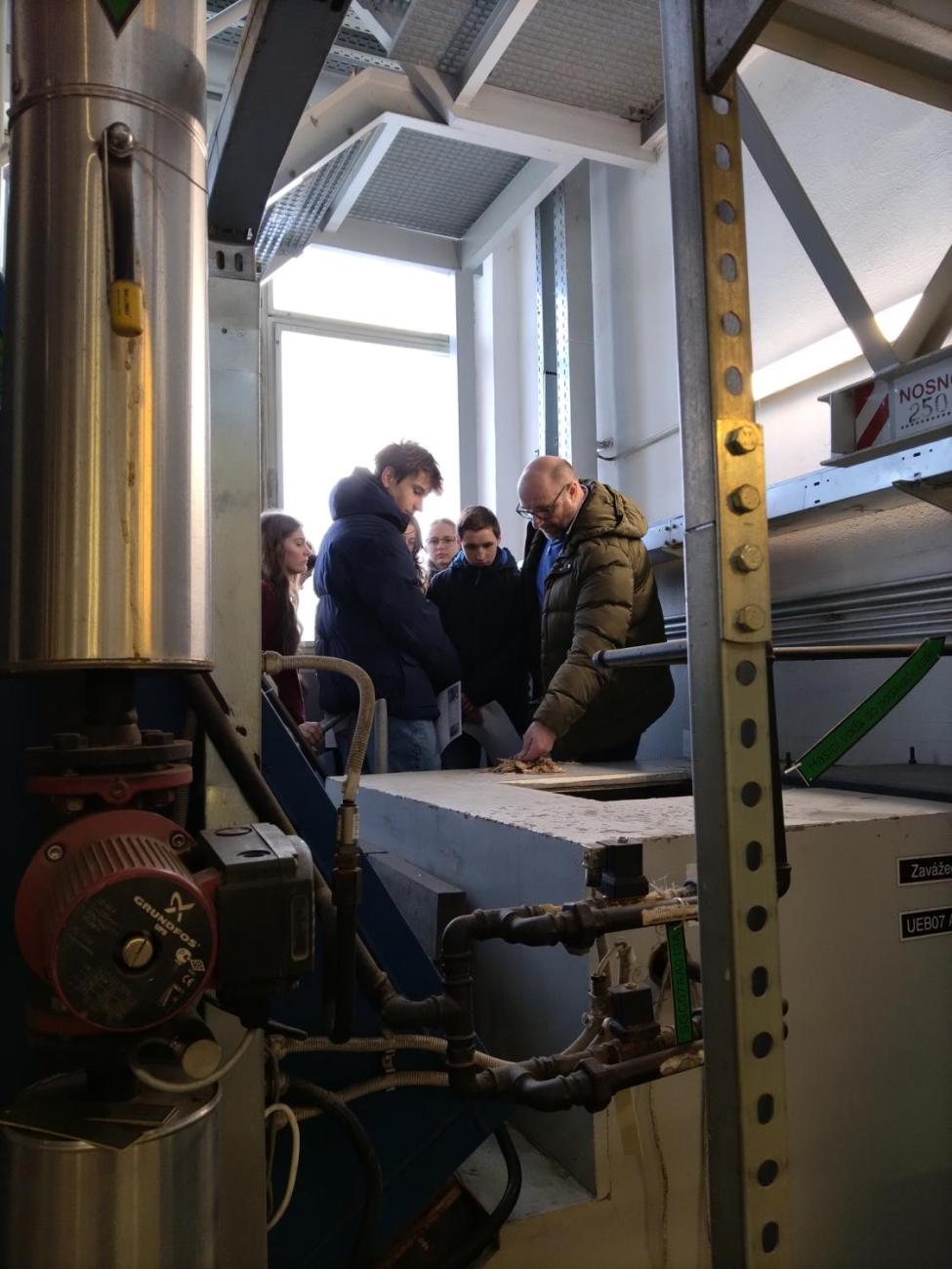 Exkurze do kotelny K7