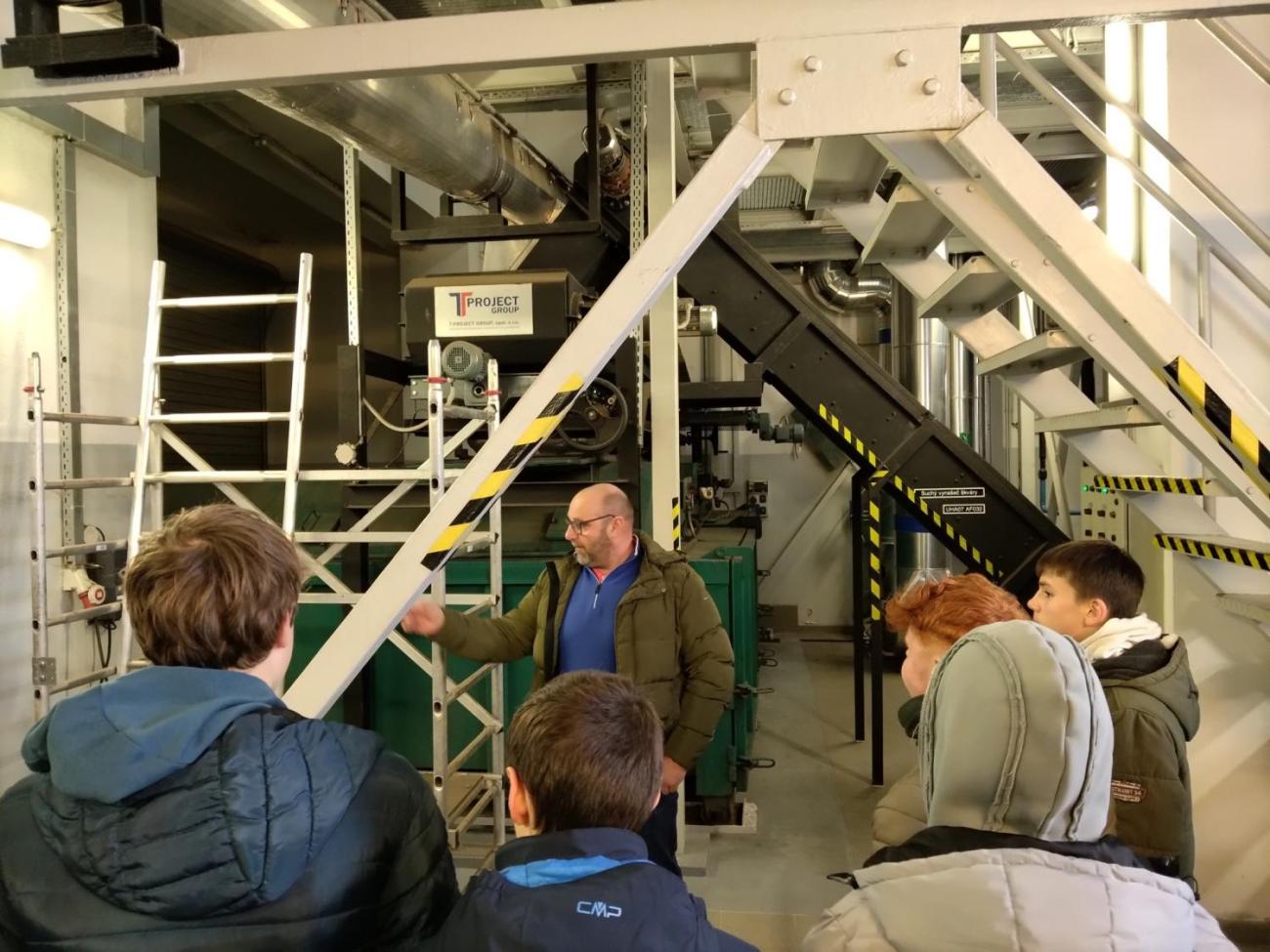 Exkurze do kotelny K7