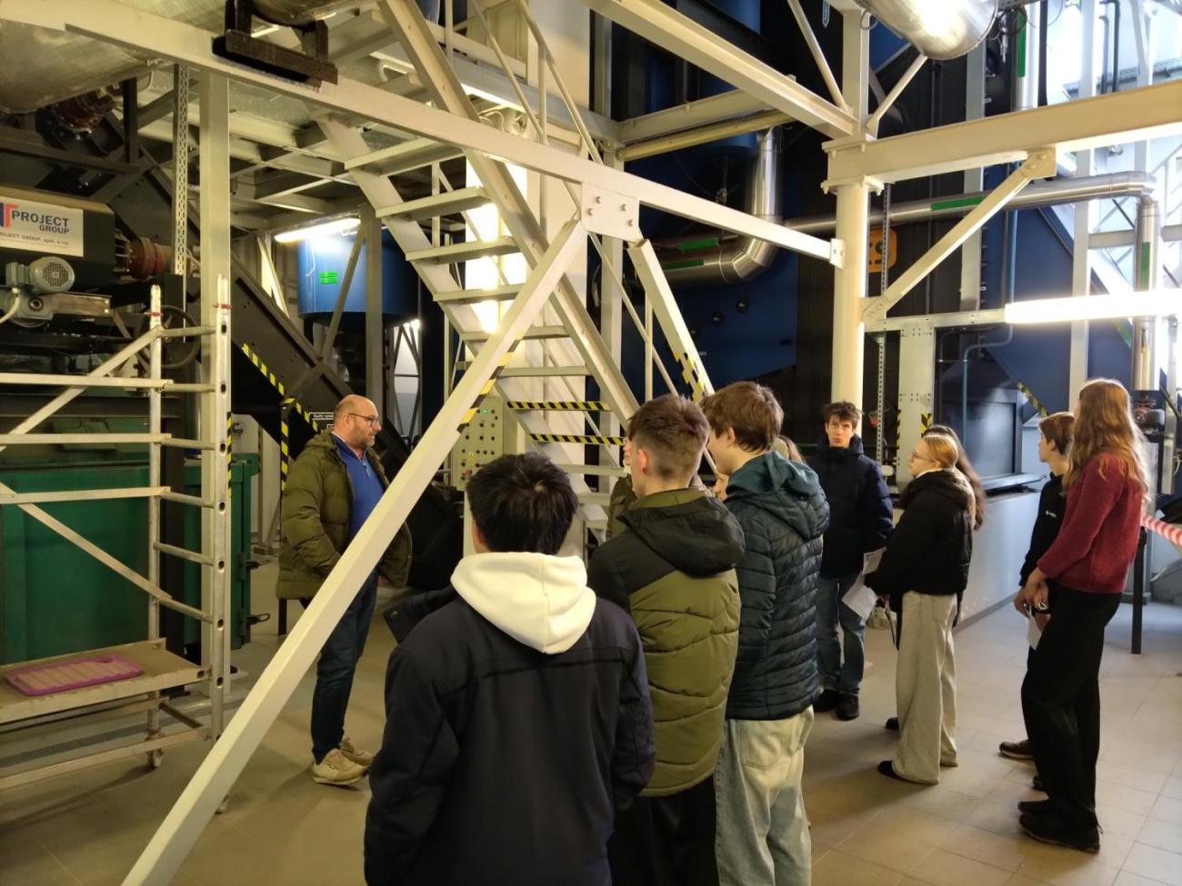 Exkurze do kotelny K7