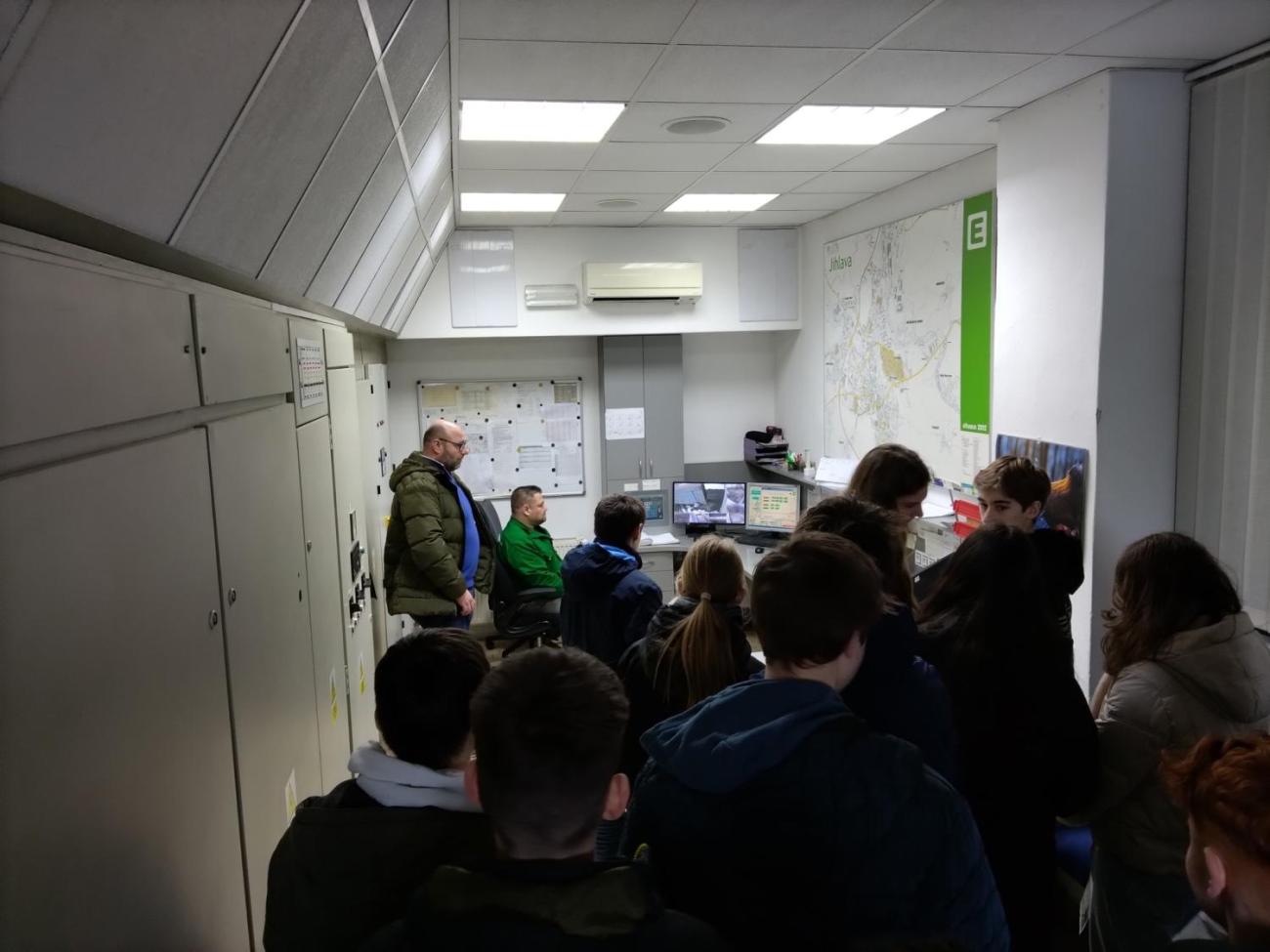 Exkurze do kotelny K7