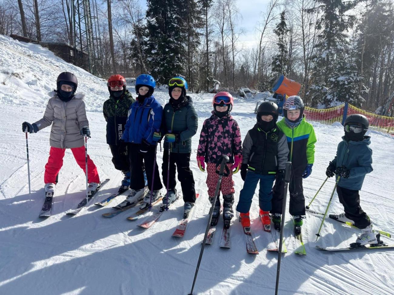 Lyžování na Čeřínku  2. ročník