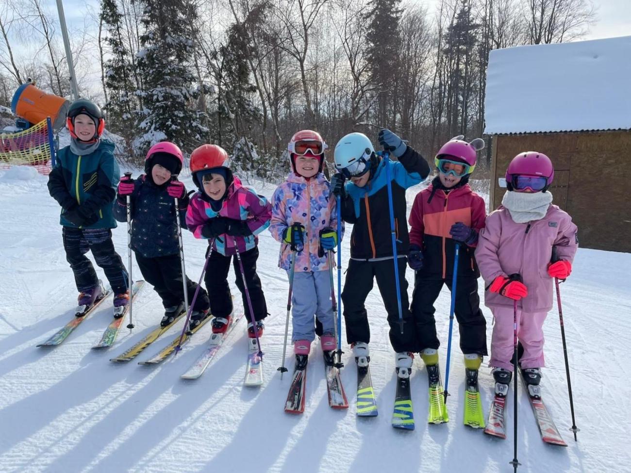 Lyžování na Čeřínku  2. ročník