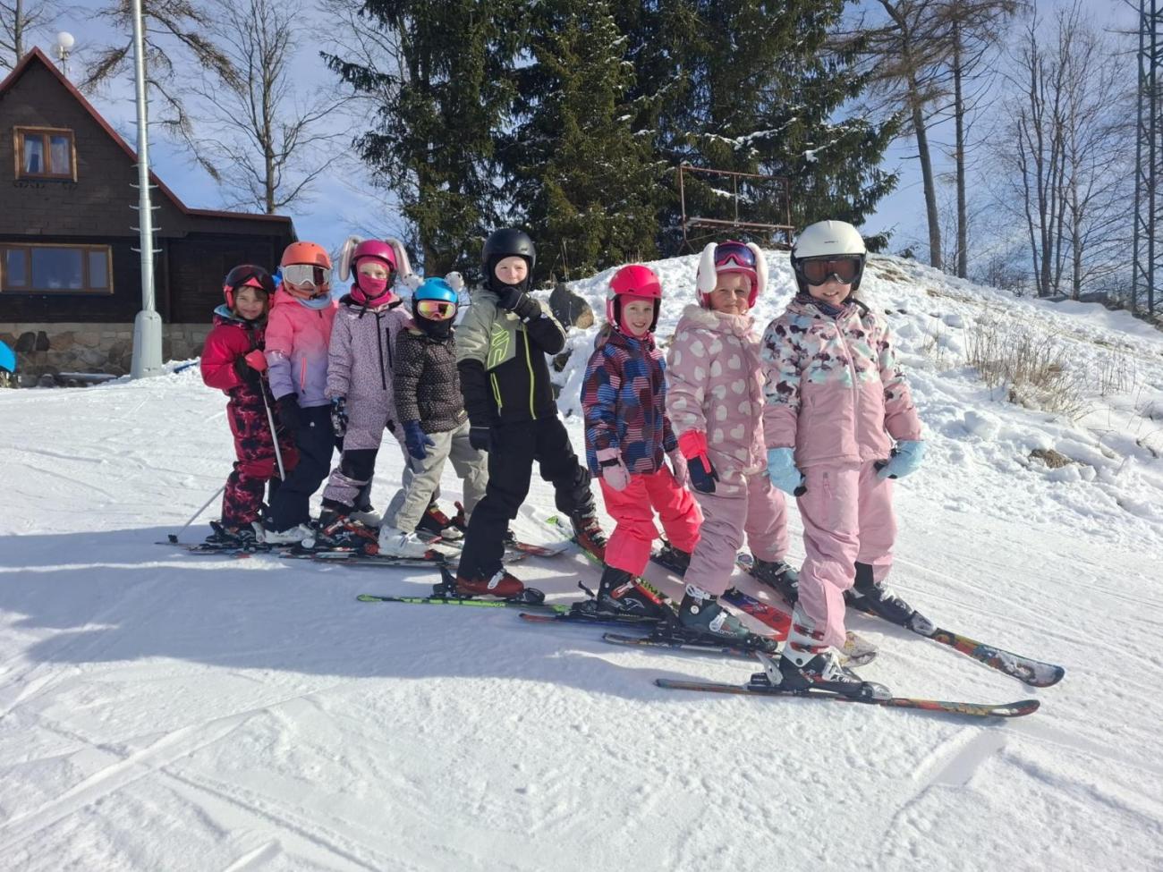 Lyžování na Čeřínku  2. ročník