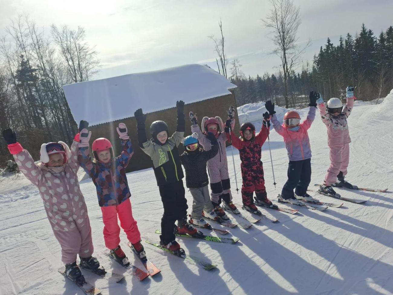 Lyžování na Čeřínku  2. ročník