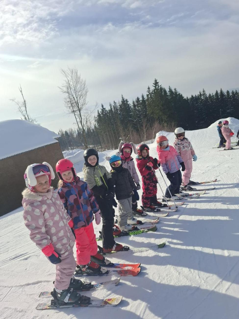 Lyžování na Čeřínku  2. ročník