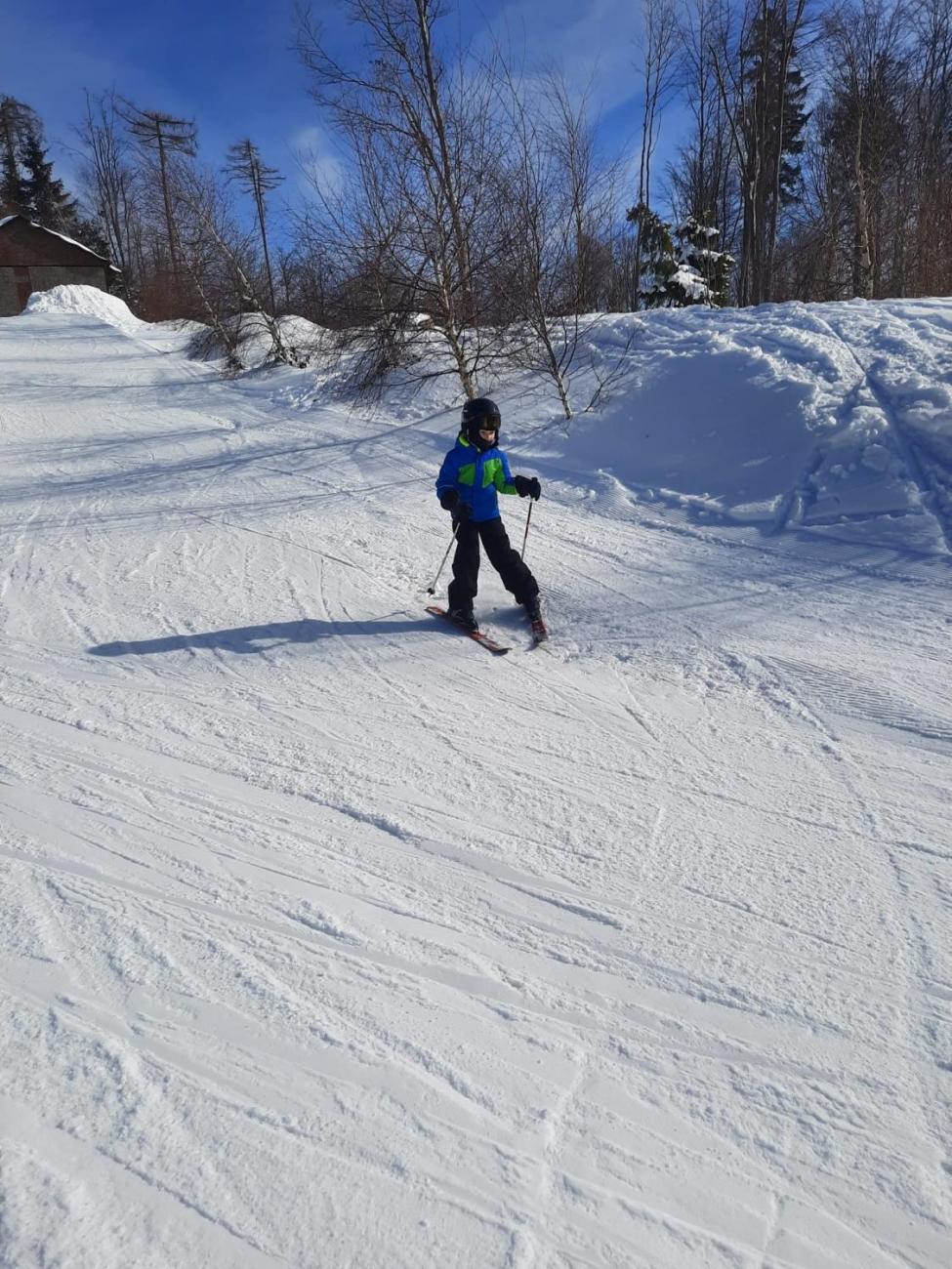 Lyžování na Čeřínku  2. ročník