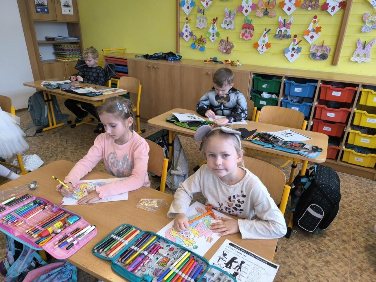 Karneval v 1. ročníku