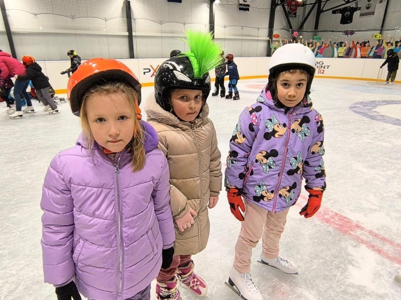 Bruslení 1.A na zimním stadionu ICE POINT 112