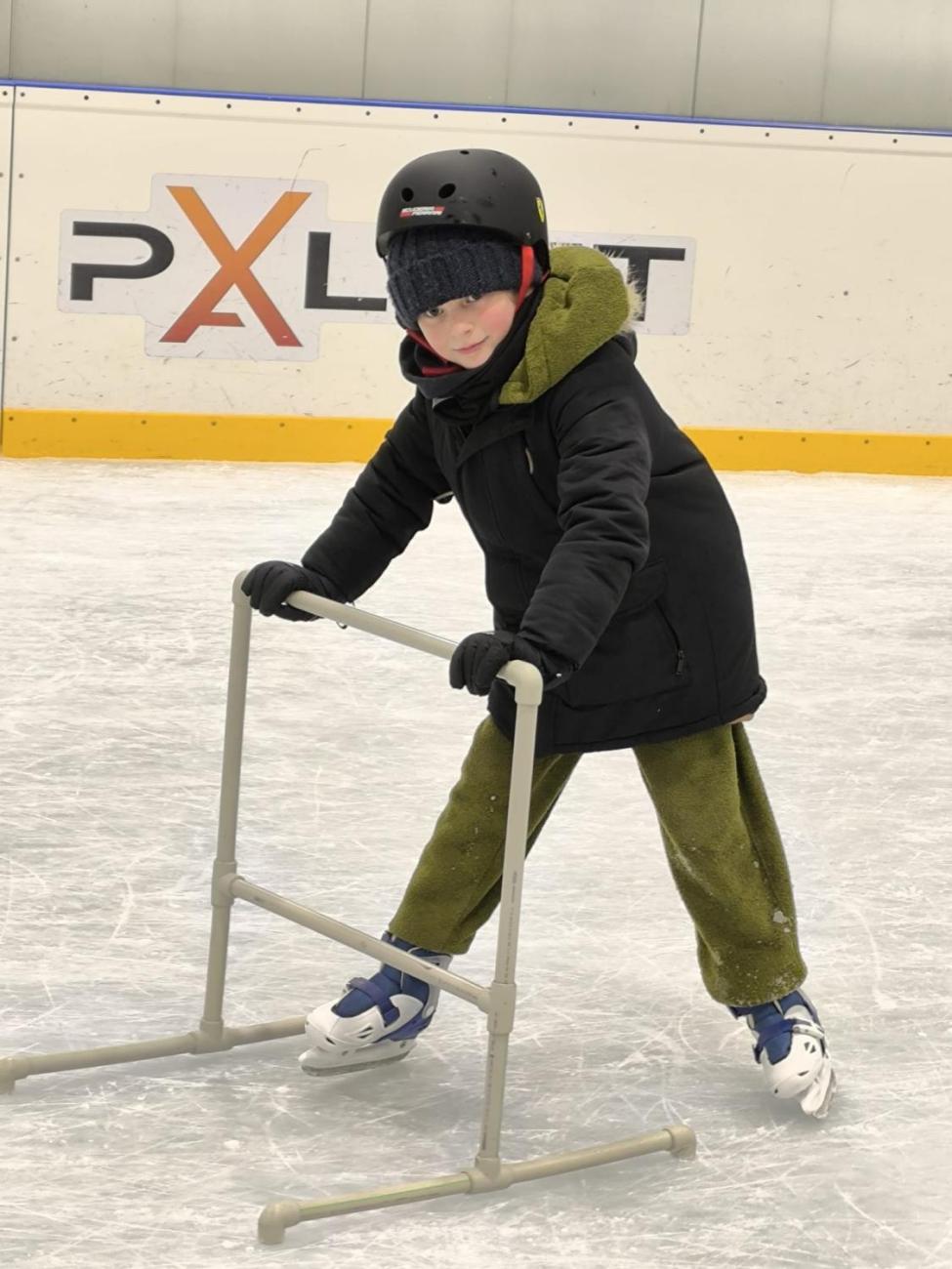 Bruslení 1.A na zimním stadionu ICE POINT 112