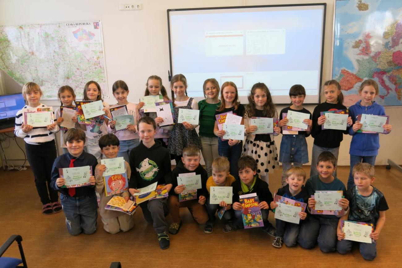 Recitační soutěž 1., 2. a 3. ročníku