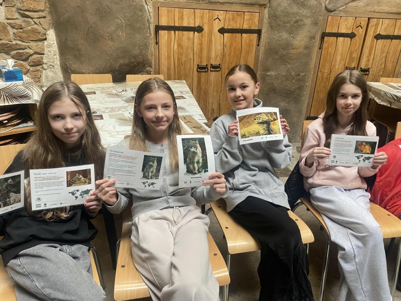 Návštěva 5.C v ZOO Jihlava