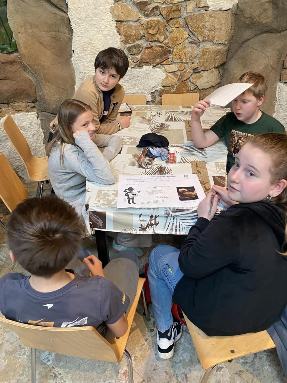 Návštěva 5.C v ZOO Jihlava