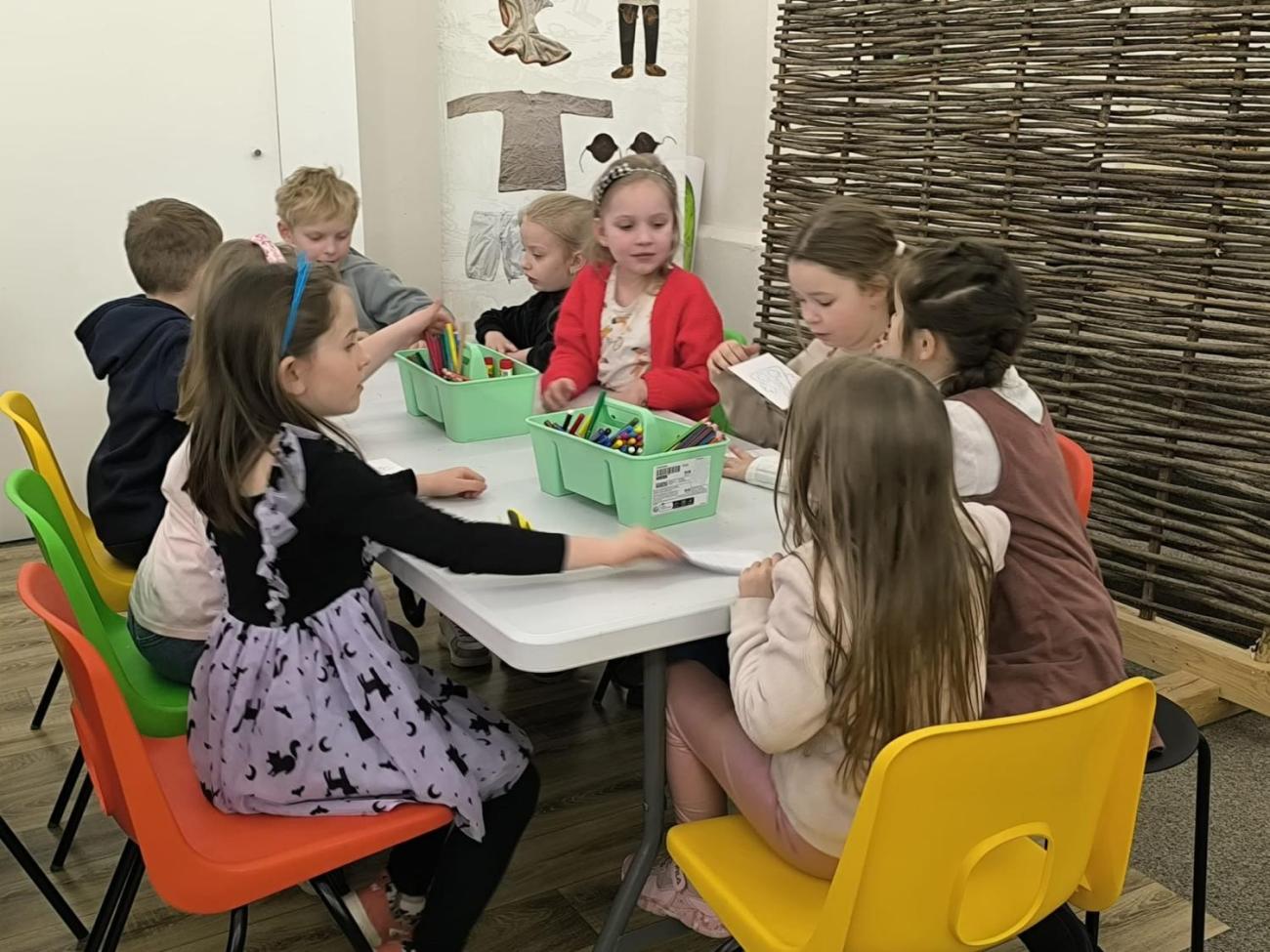 Velikonční program v muzeu  1.A