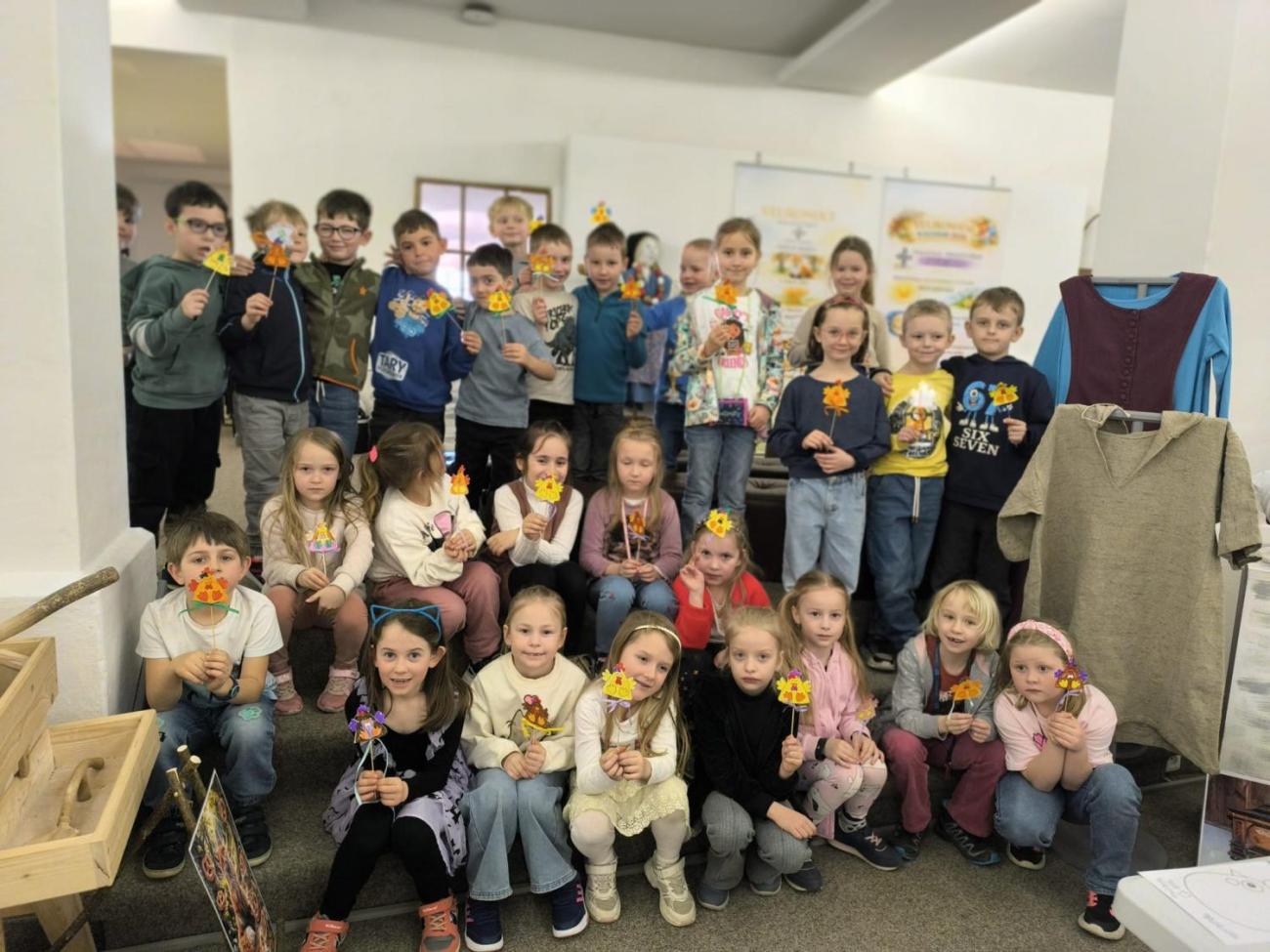 Velikonční program v muzeu  1.A