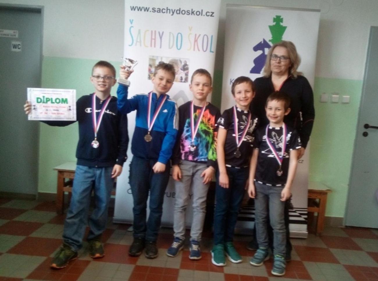 Úspěch našich šachistů v krajském kole