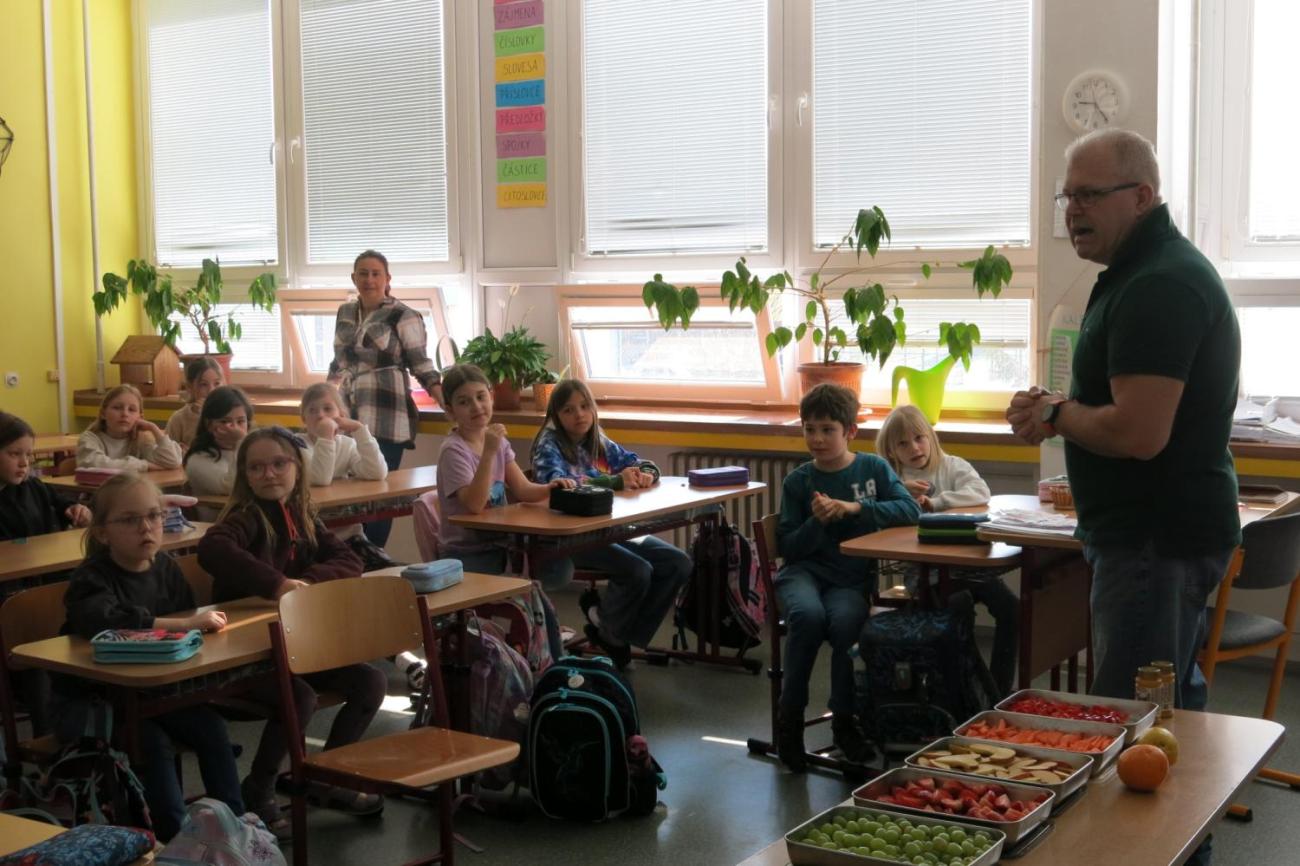 Beseda o zdravé výživě ve 3. ročnících