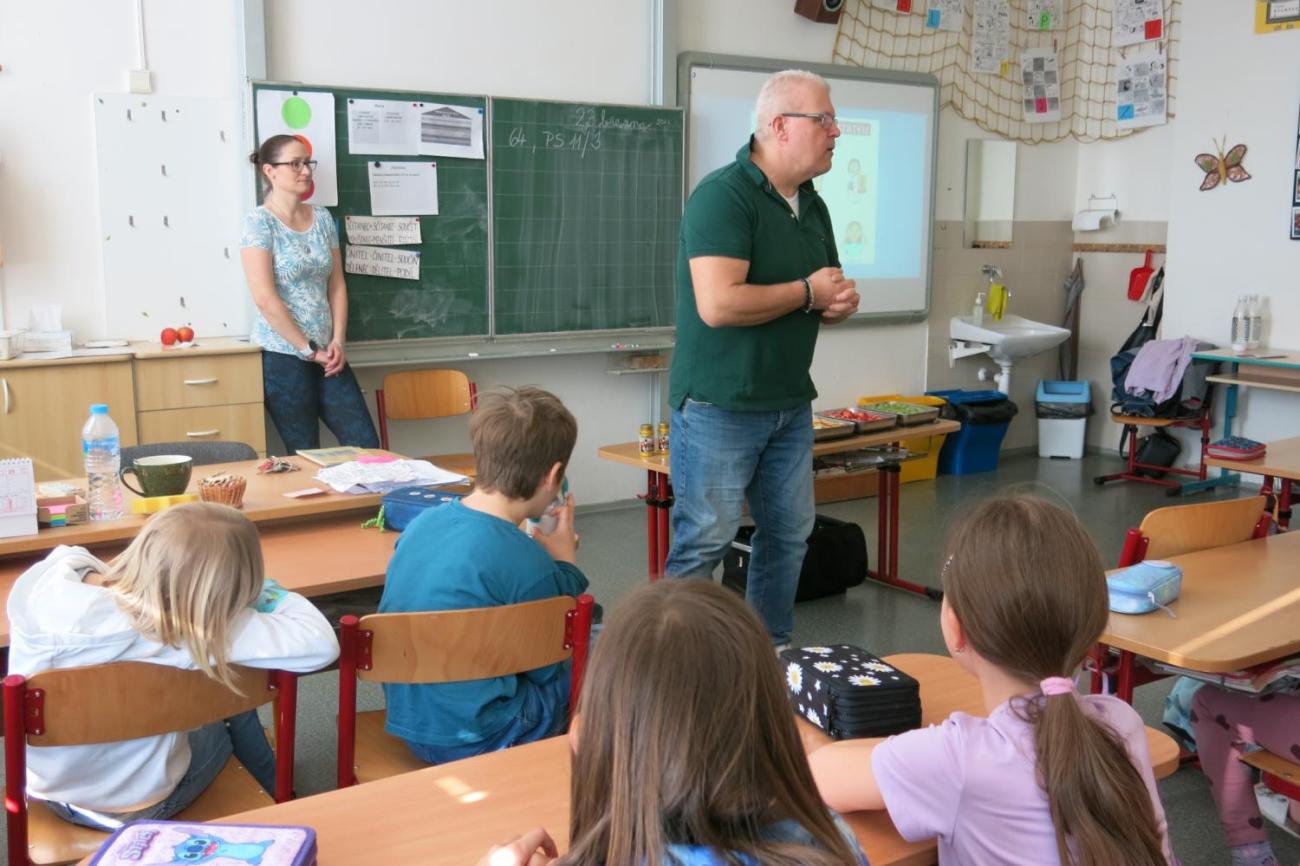 Beseda o zdravé výživě ve 3. ročnících