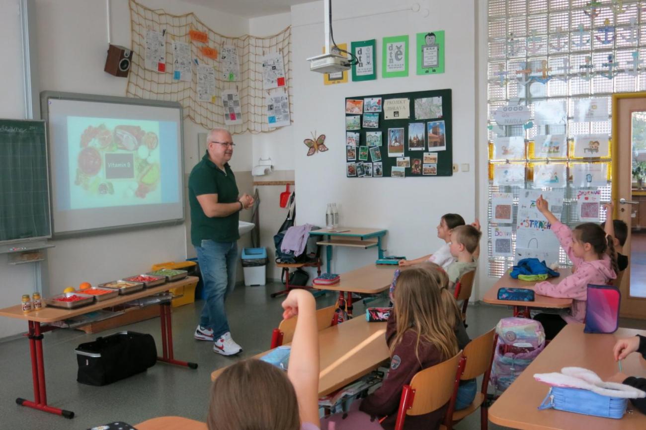 Beseda o zdravé výživě ve 3. ročnících