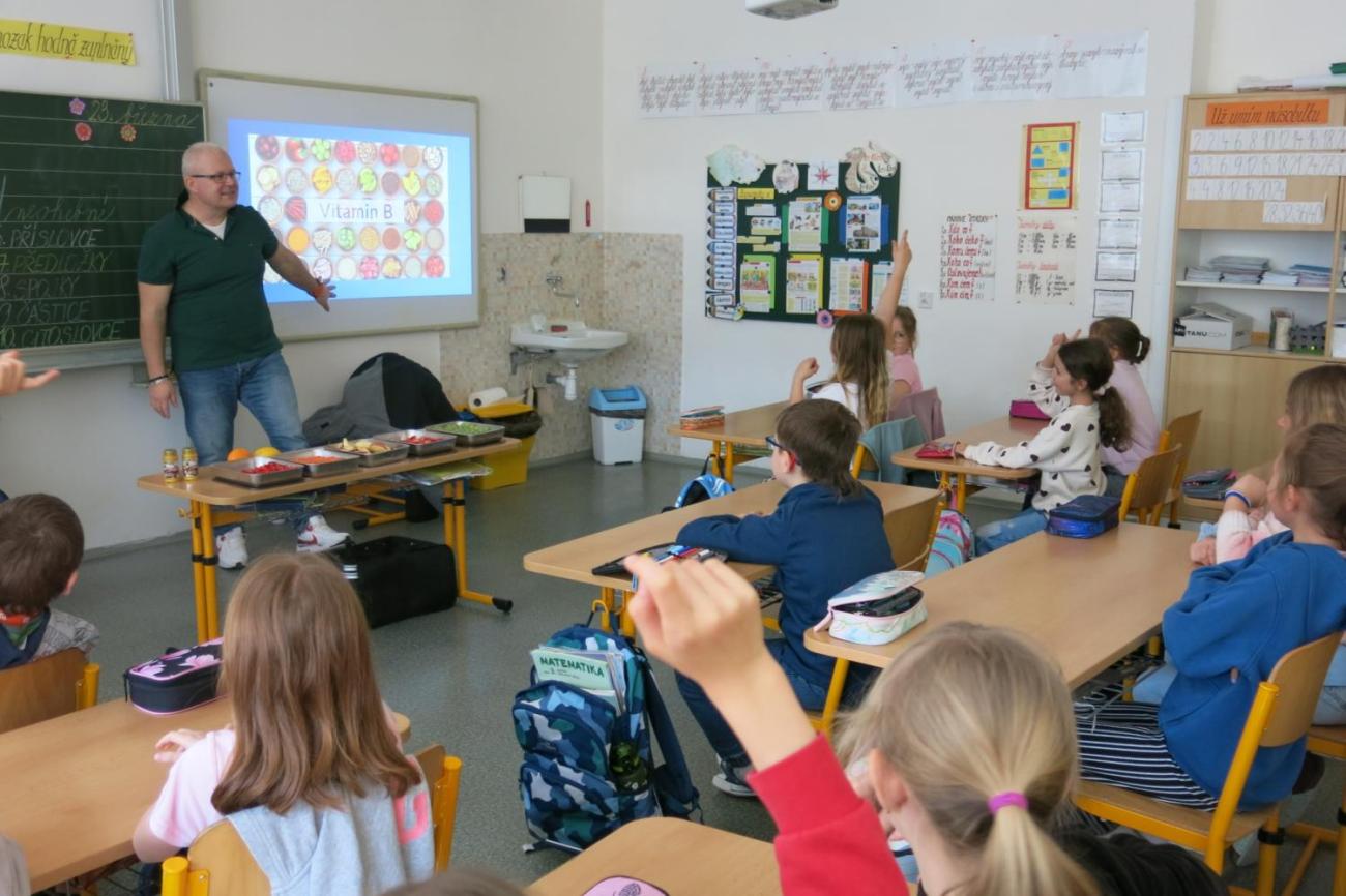 Beseda o zdravé výživě ve 3. ročnících
