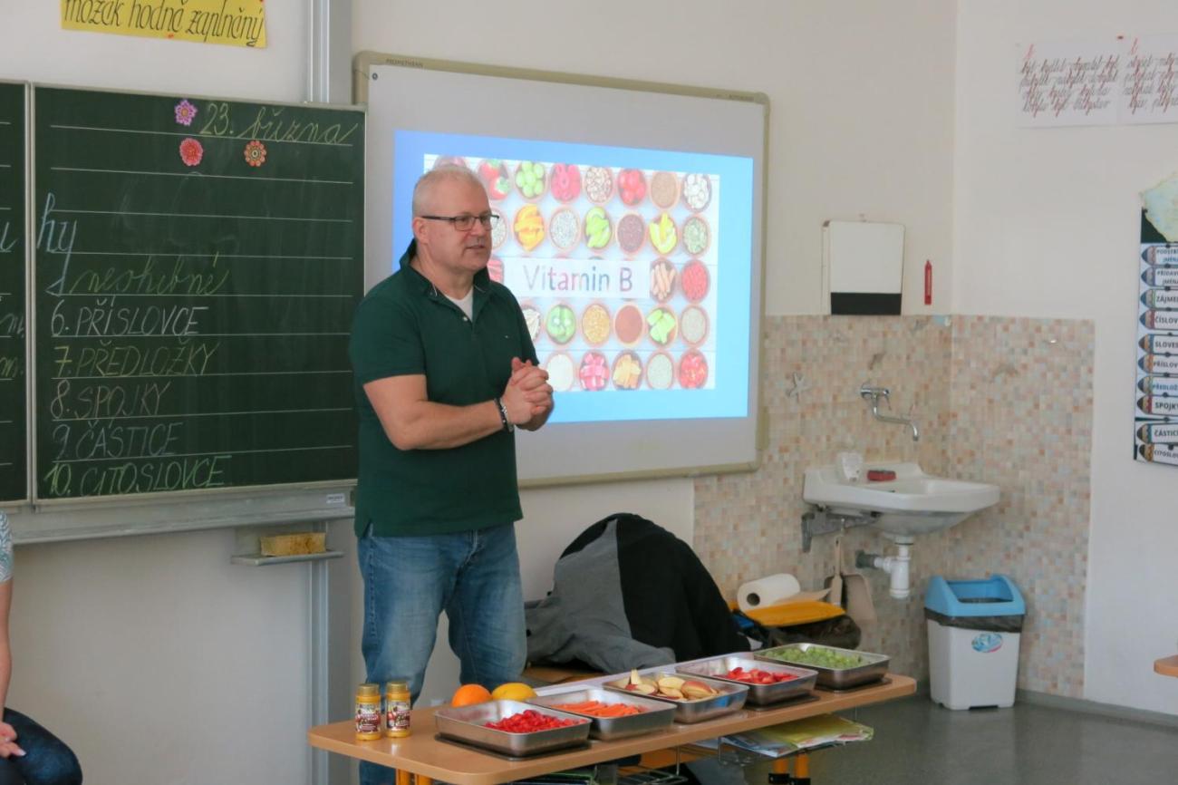 Beseda o zdravé výživě ve 3. ročnících