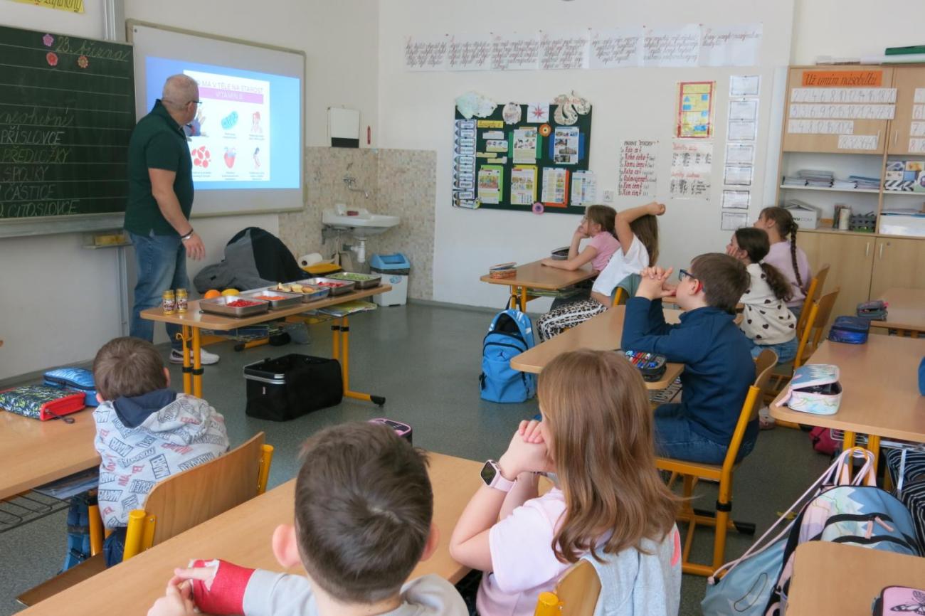 Beseda o zdravé výživě ve 3. ročnících