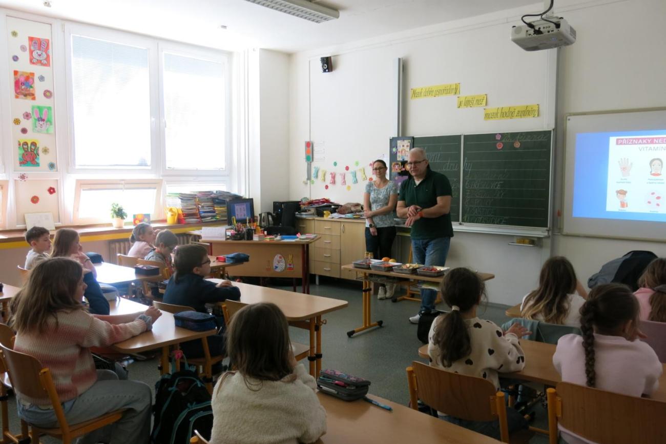 Beseda o zdravé výživě ve 3. ročnících