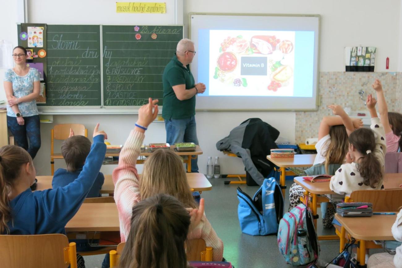 Beseda o zdravé výživě ve 3. ročnících