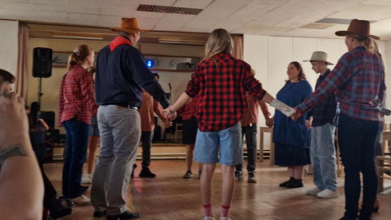 Předtančení na plese DTS Jihlava