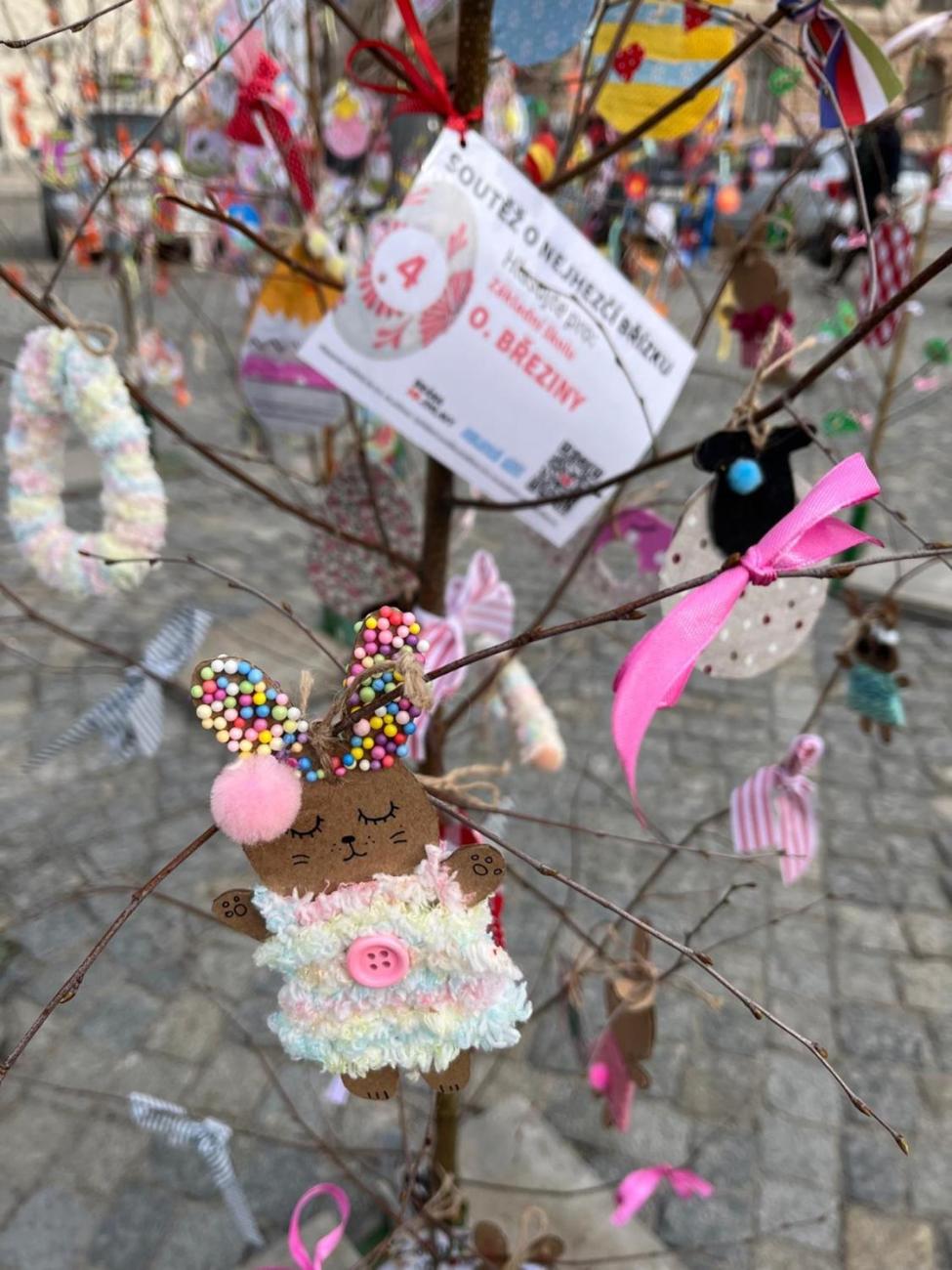 Soutěž o nejhezčí velikonoční břízku