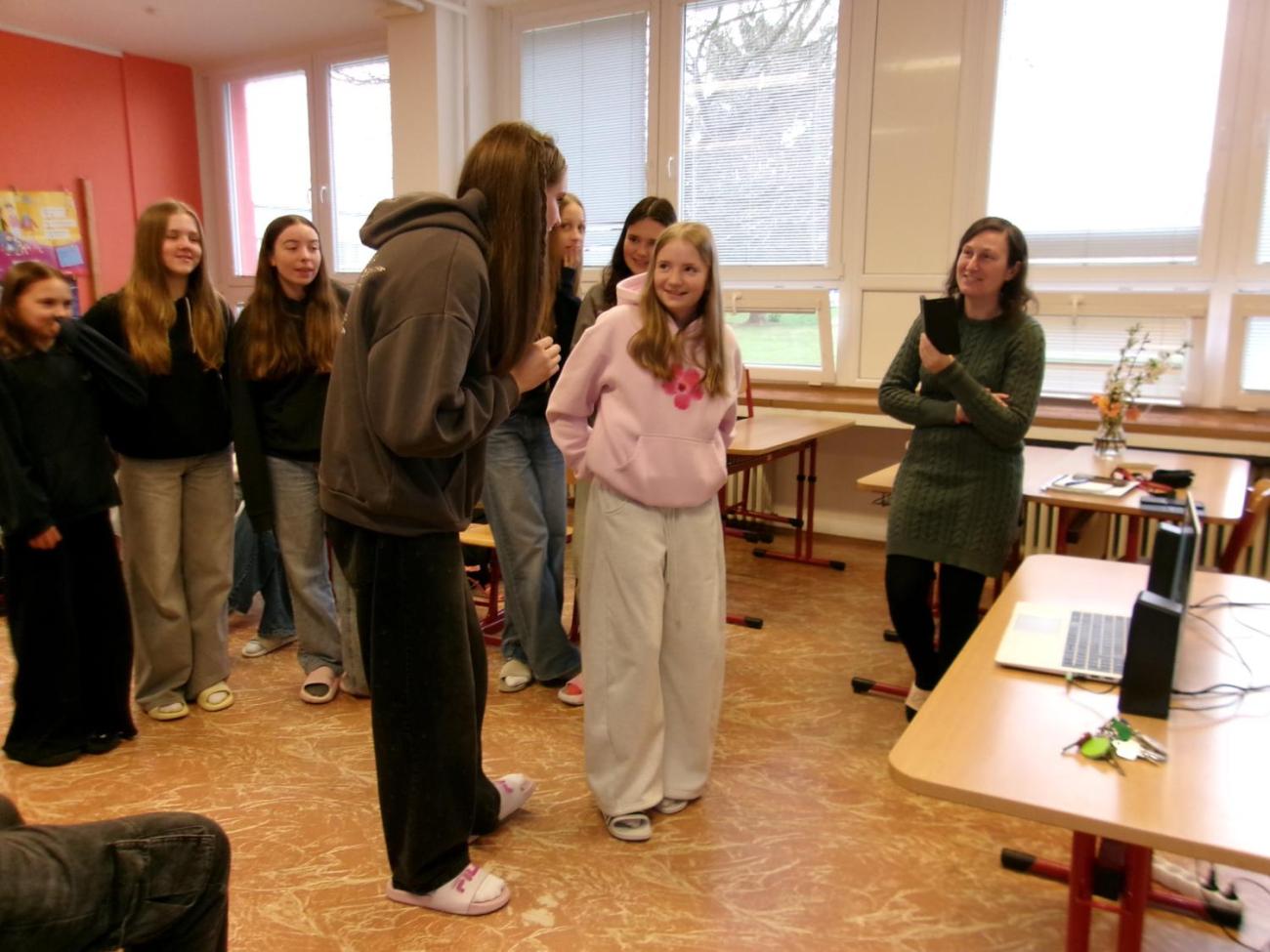 Erasmus+ první kontakt v E-twinningu