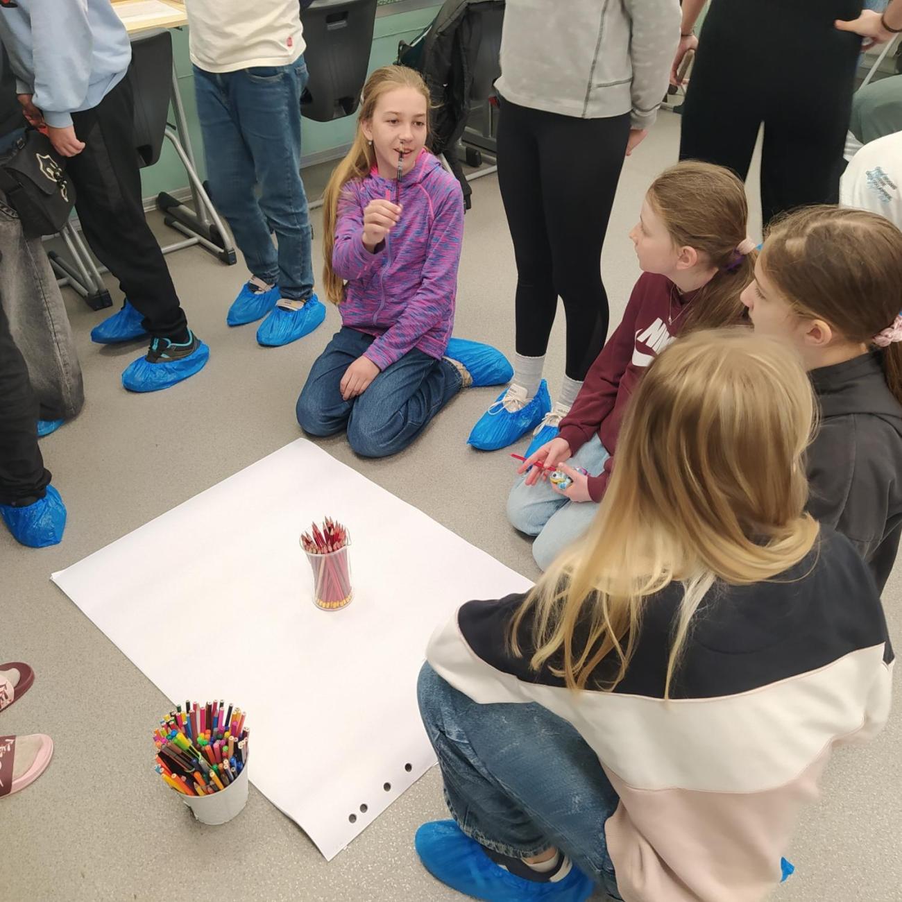 Projekt "Lidské tělo" škola Farmeko  5.B