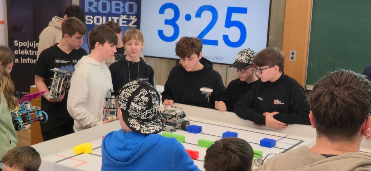 Robosoutěž 2026 na ČVUT v Praze