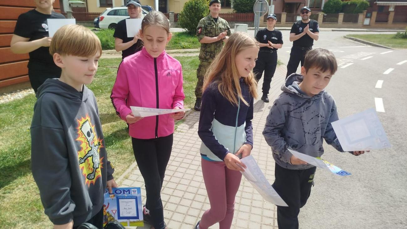 Okresní kolo dopravní soutěž mladých cyklistů - BESIP