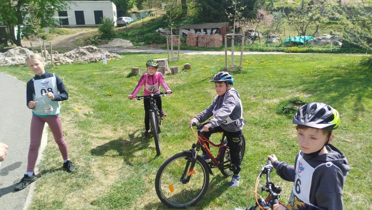 Okresní kolo dopravní soutěž mladých cyklistů - BESIP
