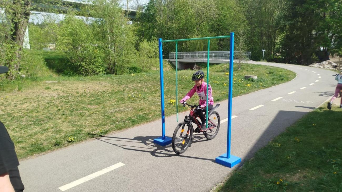 Okresní kolo dopravní soutěž mladých cyklistů - BESIP