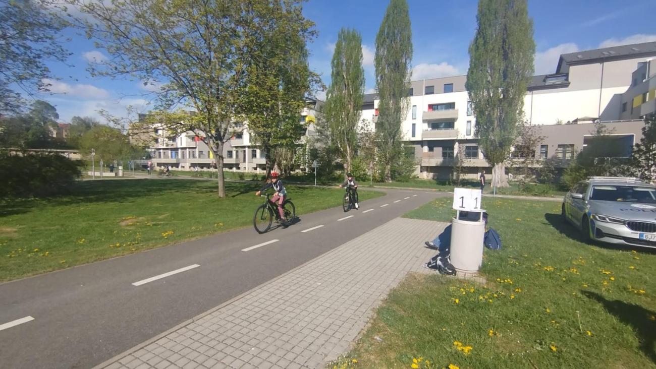 Okresní kolo dopravní soutěž mladých cyklistů - BESIP