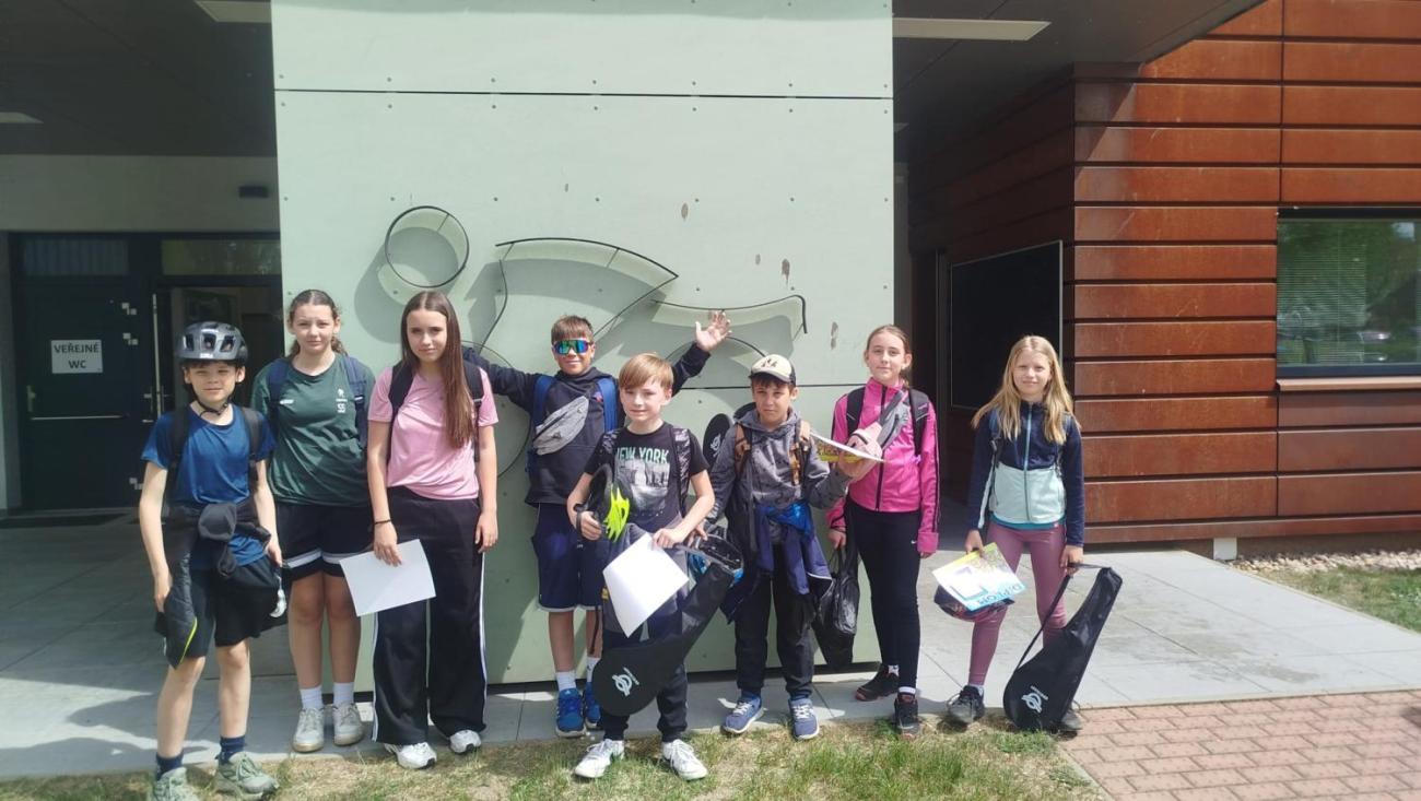 Okresní kolo dopravní soutěž mladých cyklistů - BESIP
