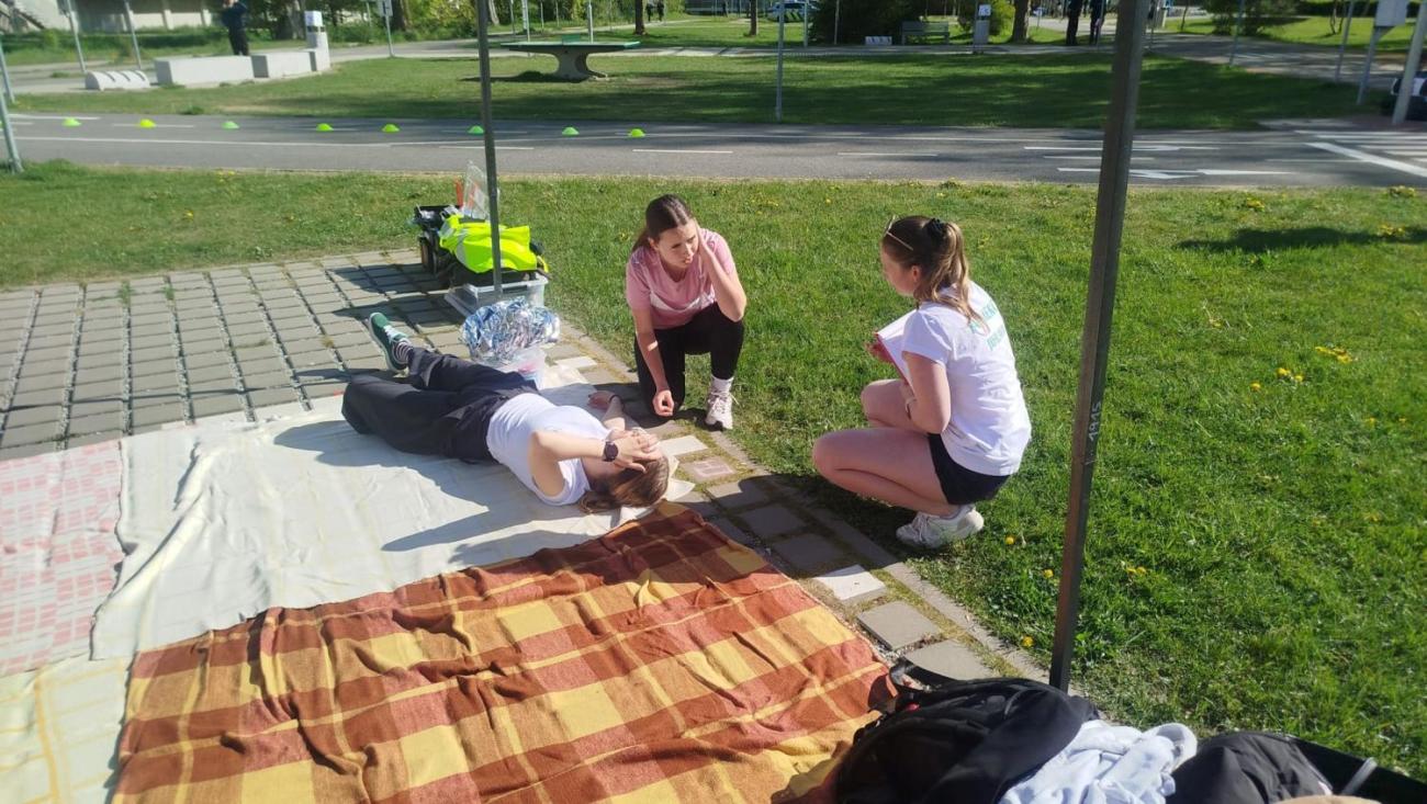 Okresní kolo dopravní soutěž mladých cyklistů - BESIP