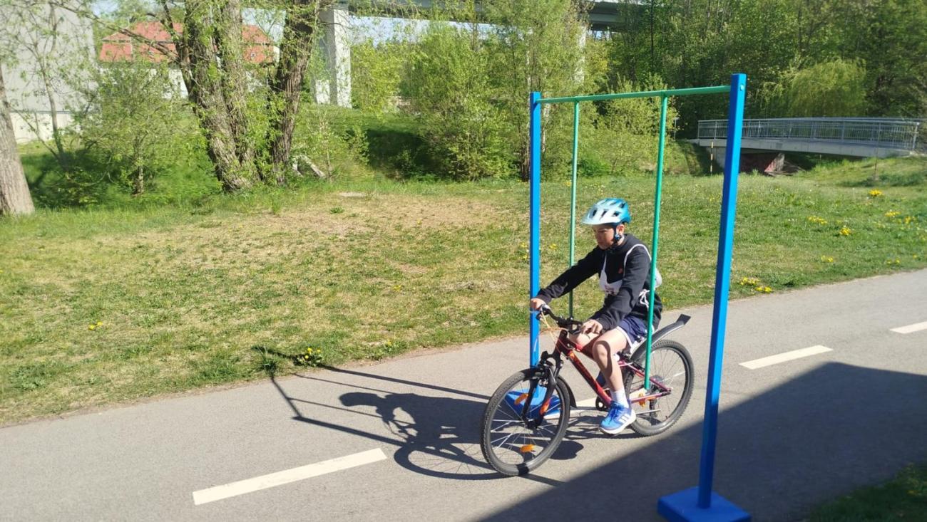 Okresní kolo dopravní soutěž mladých cyklistů - BESIP