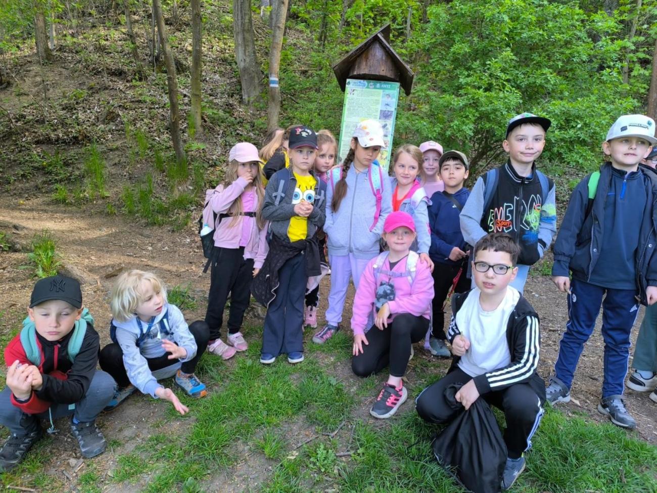 Jarní turistický den - Stará plovárna  1.A