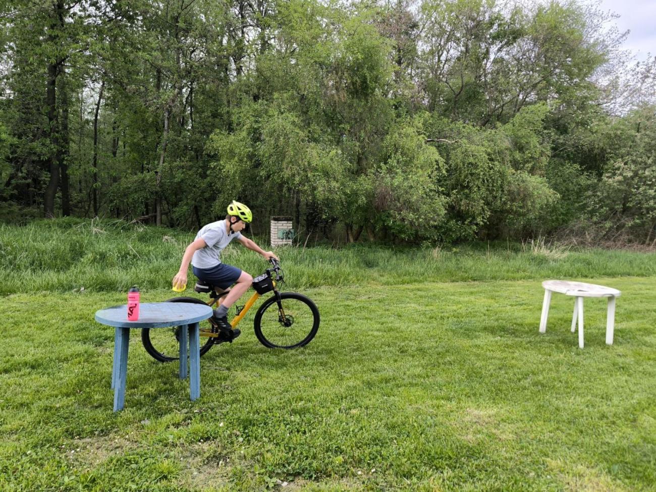 3. den cykloturistického kurzu 6.C – Roštejn, sportovní výzvy a stezka odvahy