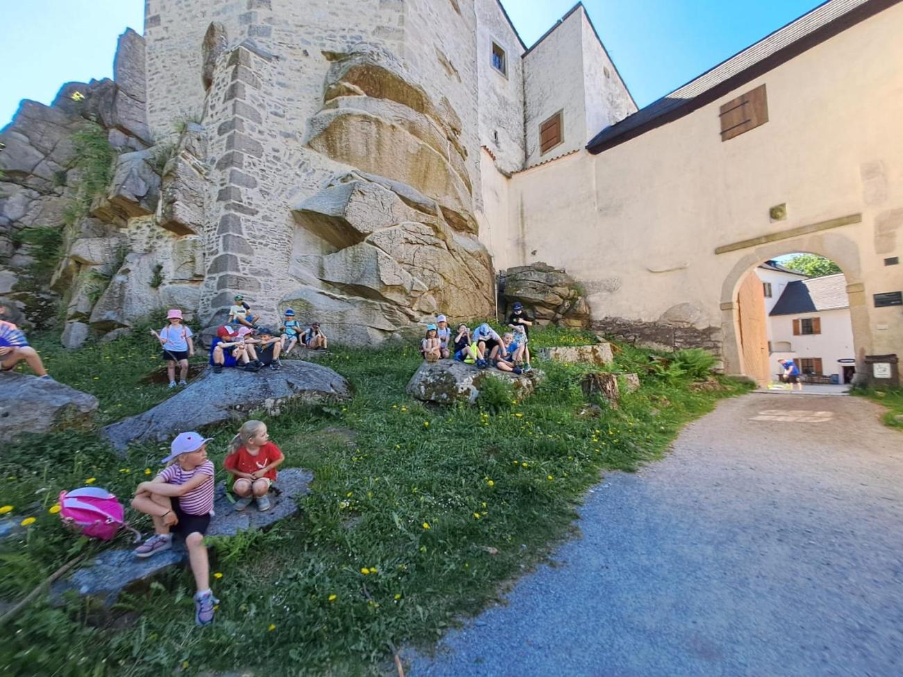 Výlet 2. C na hrad Roštejn